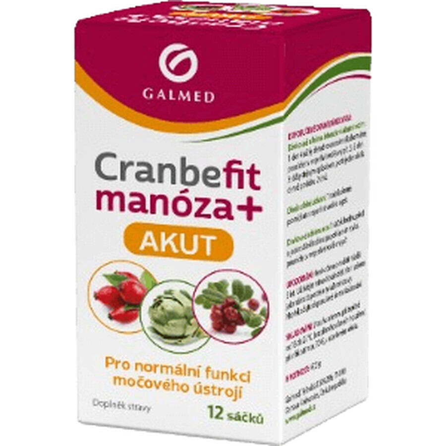 Galmed Cranbefit manosa+ AKUT 12 sobres