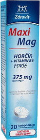 Zdrovit MaxiMag Magnesio Fuerte + Vitamina B6 20 comprimidos efervescentes