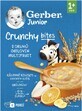 Gerber Junior papilla de frutas sin leche con trocitos crujientes 200 g