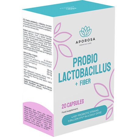 Aporosa Probio Lactobacilos 20 cápsulas