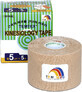 Temtex Kinesology tape Cinta beige 5cm x 5m