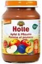 Holle snack ecol&#243;gico para beb&#233;s Manzanas y ciruelas 190 g