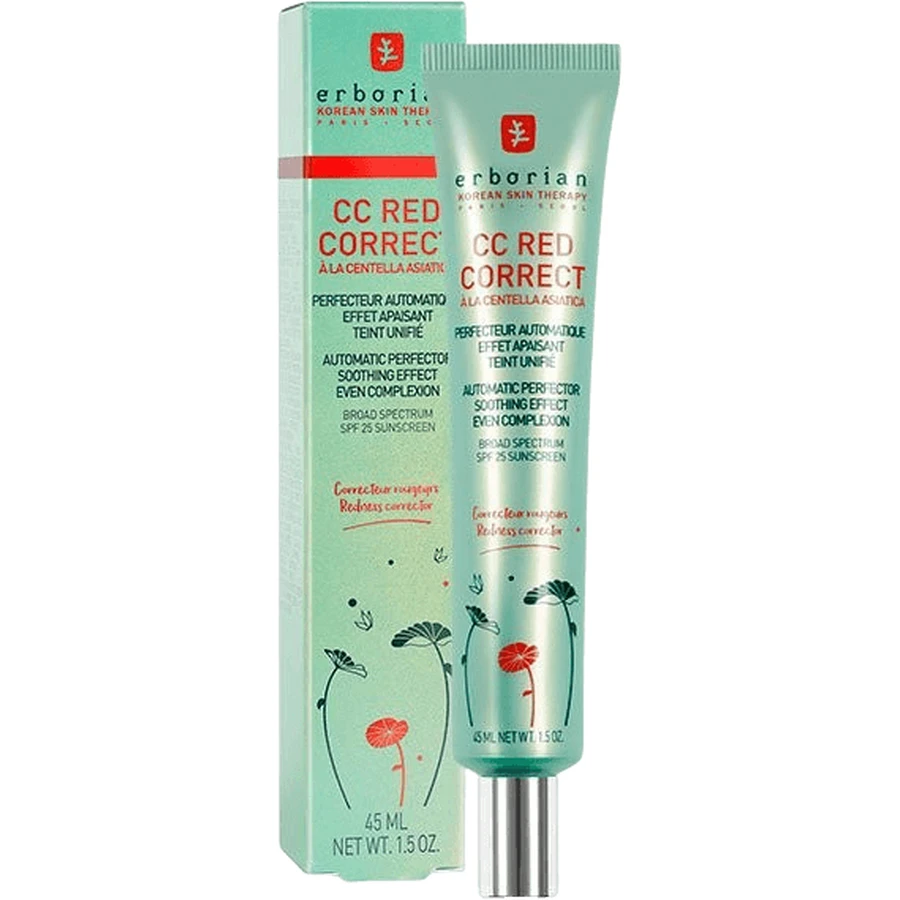 Erborian CC Red Correct Krem korygujący zaczerwienienia SPF 25 15 ml: ceny i cechy