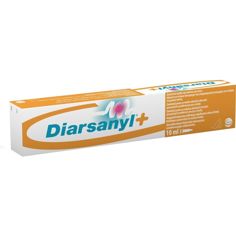 Diarsanil diarrea aguda pasta para perros y gatos 10 ml