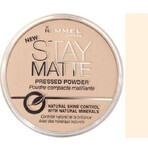 Rimmel London Stay Stay Polvos Mate 001 Transparente 14 g