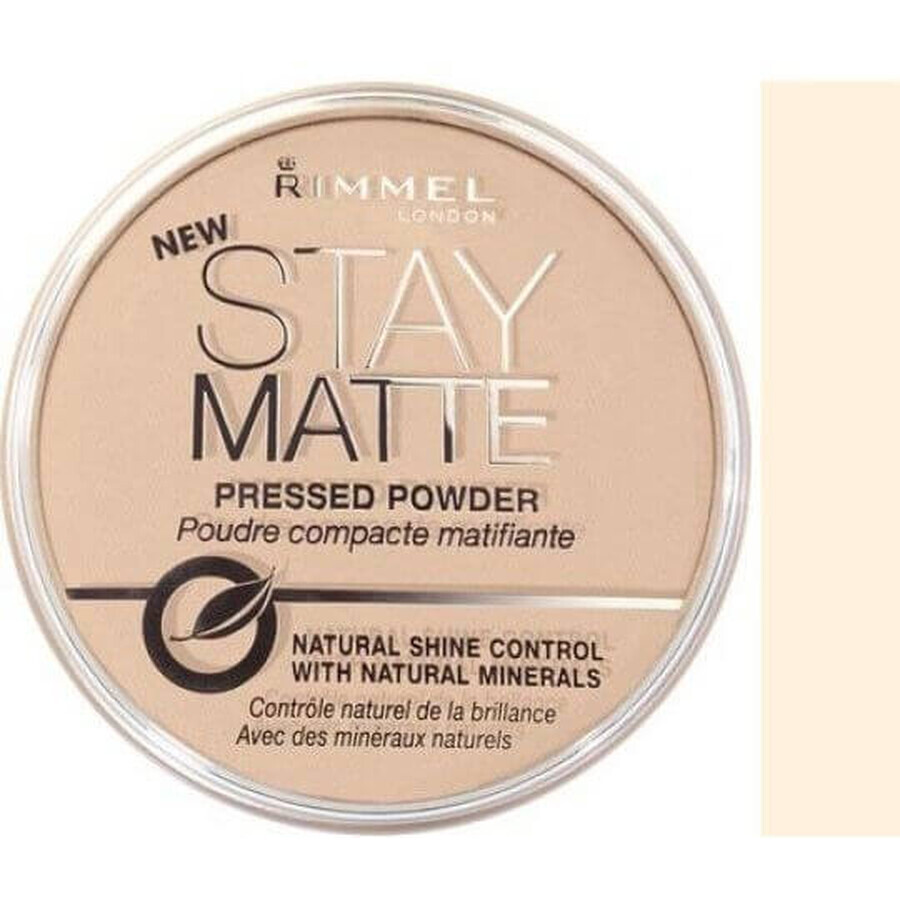 Rimmel London Stay Stay Polvos Mate 001 Transparente 14 g