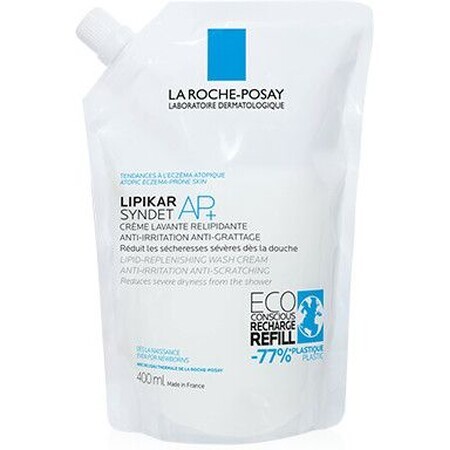 La Roche-Posay Lipikar Syndet AP+ ricarica 400 ml