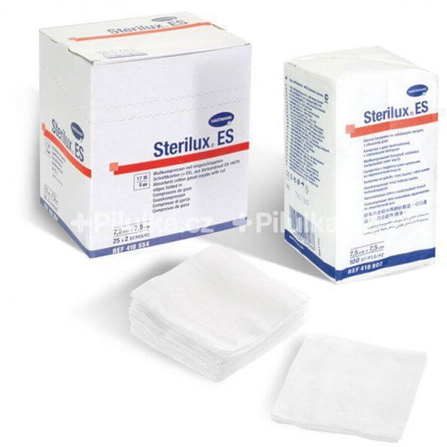 Hartmann STERILUX NIDO almohadilla estéril con bordes doblados (10cmx10cm) 100pcs