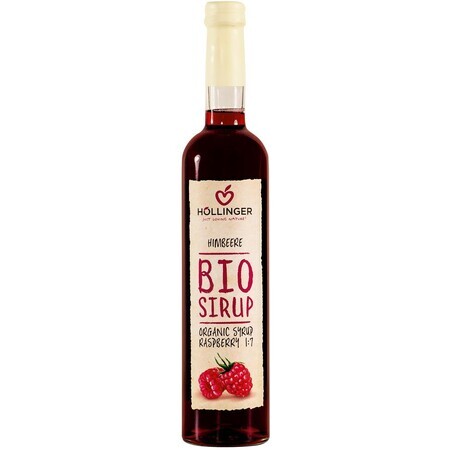 Hollinger Organic Raspberry Syrup 500 ml