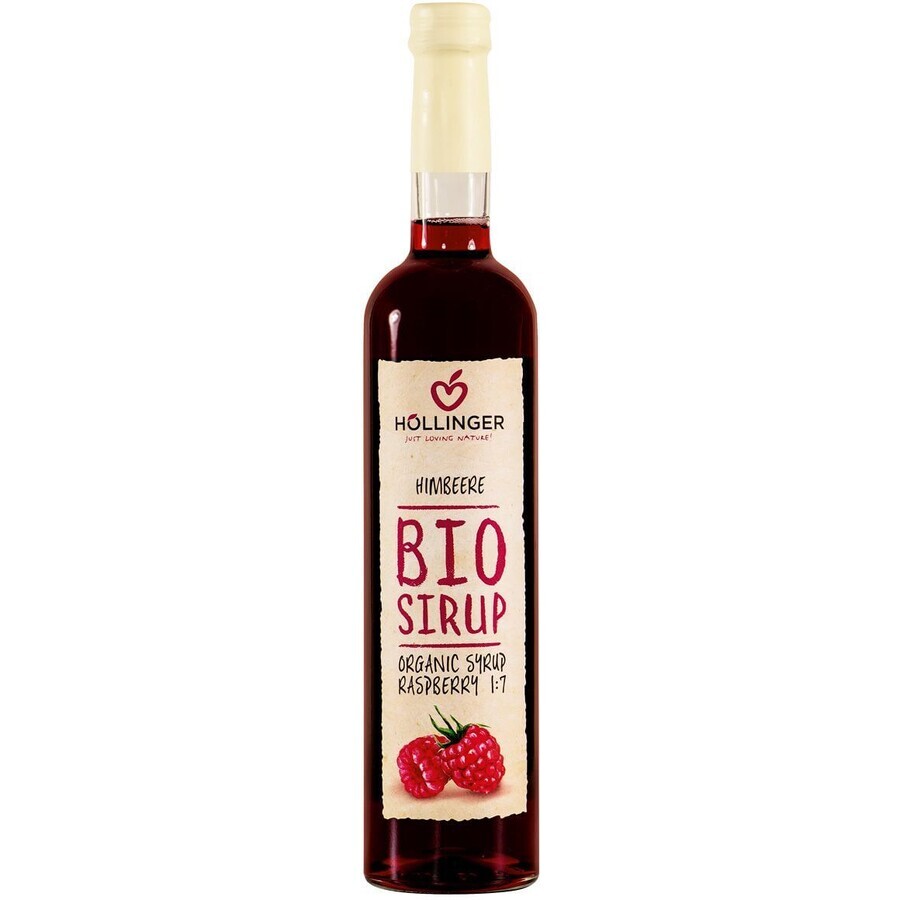 Hollinger Organic Raspberry Syrup 500 ml