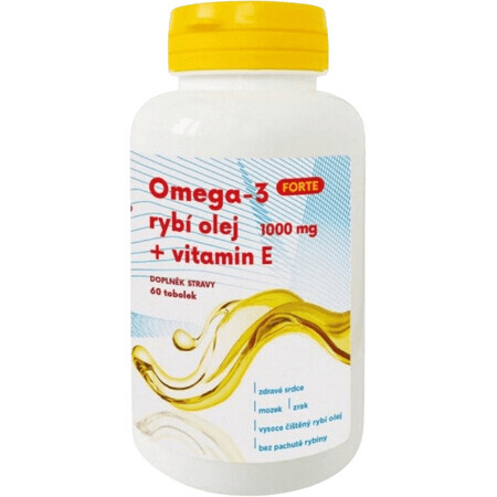 Galmed Omega-3 aceite de pescado fuerte 60 cápsulas duras