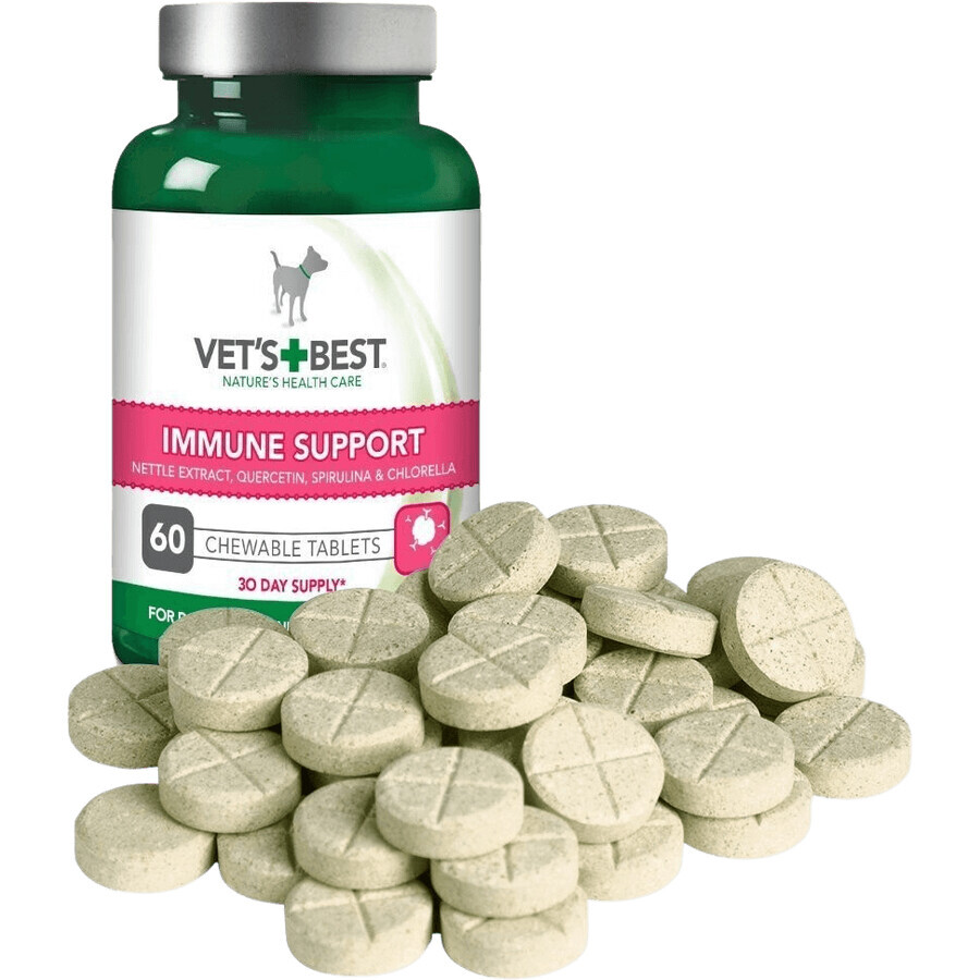 Vet's best Inmunidad masticable comprimidos masticables para perros 60 comprimidos