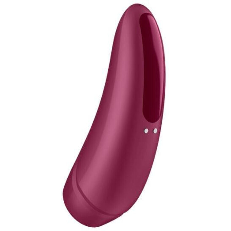 Satisfyer Vibratore con stimolazione clitoridea Curvy 1+ Rosso