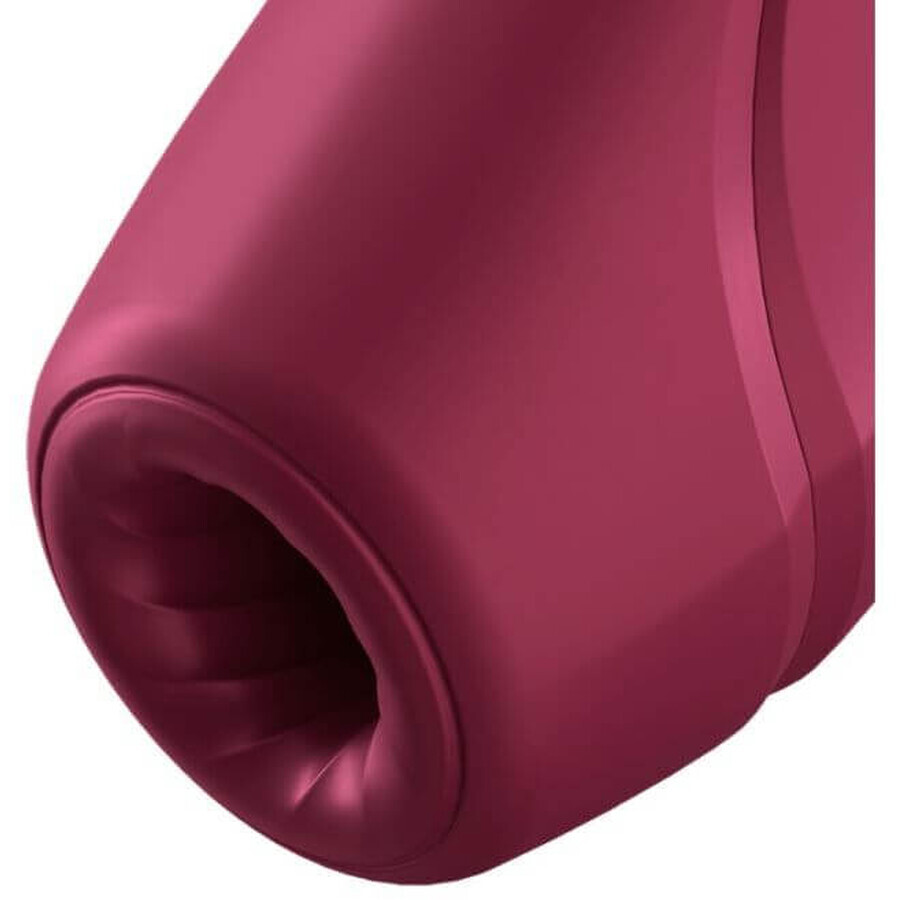 Satisfyer Vibratore con stimolazione clitoridea Curvy 1+ Rosso