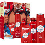 Old Spice Alpinist para hombre: set con desodorante en spray, desodorante sólido y gel de ducha Whitewater con aroma fresco