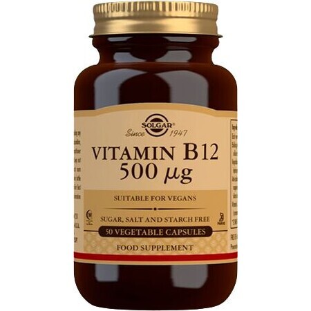 Solgar Vitamina B12 50 cápsulas