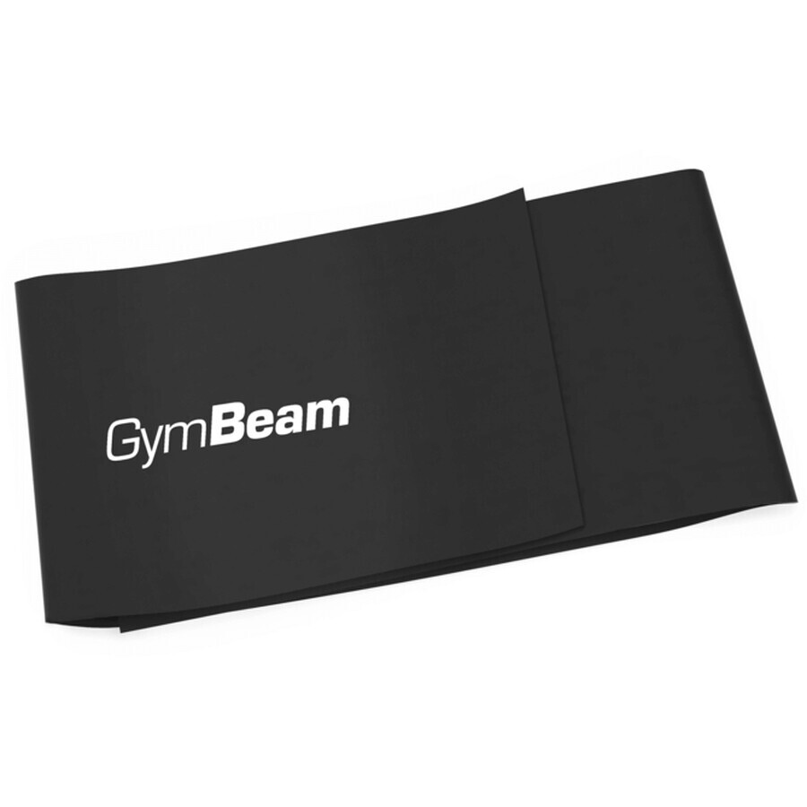 Cinturón de neopreno GymBeam Simple Negro 80 cm