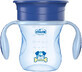 Chicco Taza Perfect 360 con asas azul 12m+ 200 ml