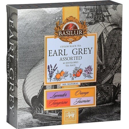 Basilur Earl Grey Surtido preenvasado