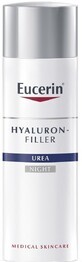 Eucerin HYAL-UREA Cr&#232;me de nuit anti-rides pour peaux s&#232;ches 50 ml