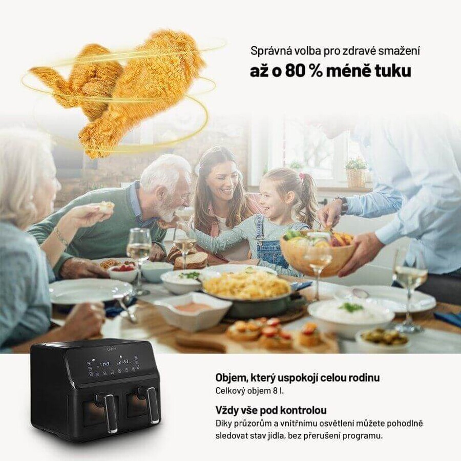 Lauben DualZone® Air Fryer 8000BC