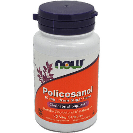 Now Foods Policosanol 10mg Colesterol 90 cápsulas