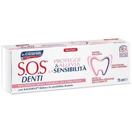 S.O.S. Denti SOS DENTI Zahnpasta für Empfindlichkeit 75 ml 75 ml