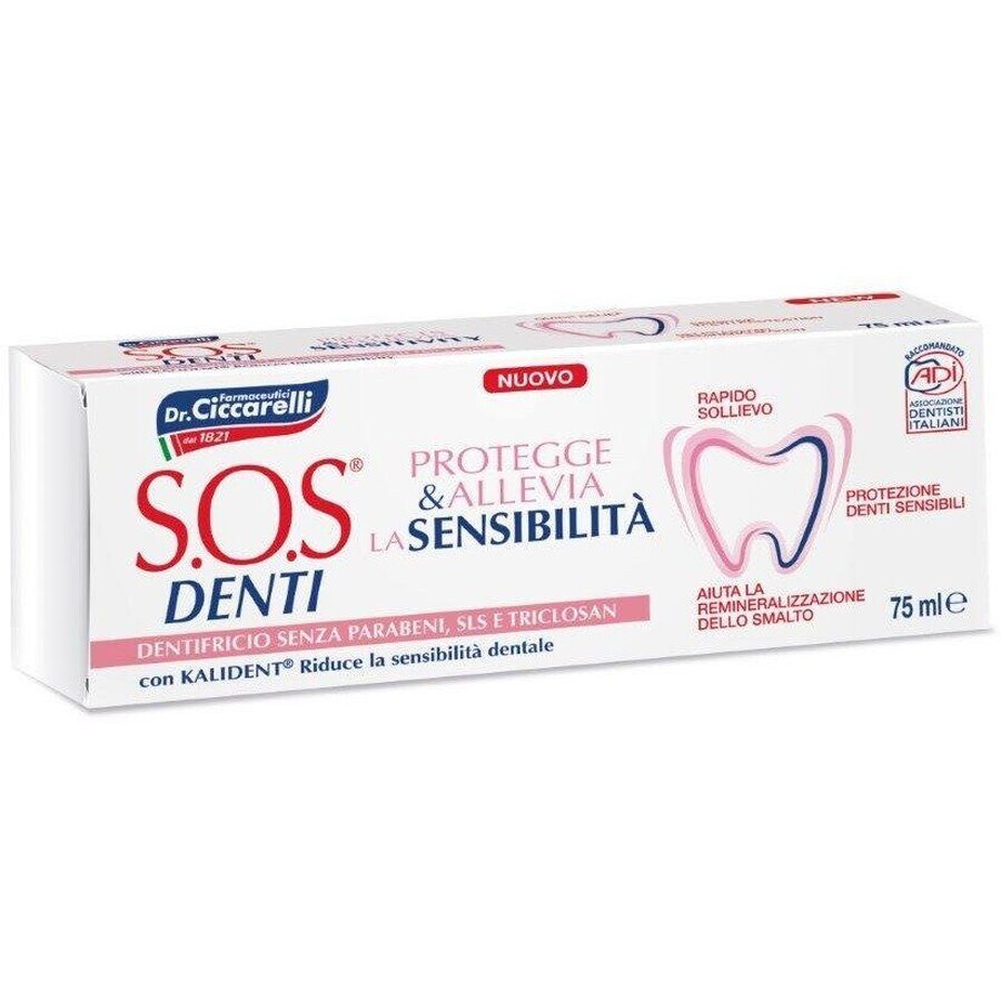 S.O.S. Denti SOS DENTI Zahnpasta für Empfindlichkeit 75 ml 75 ml