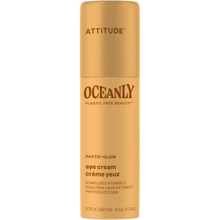 Attitude Oceanly Crema de Ojos Sólida Aclarante con Vitamina C 8,5 g