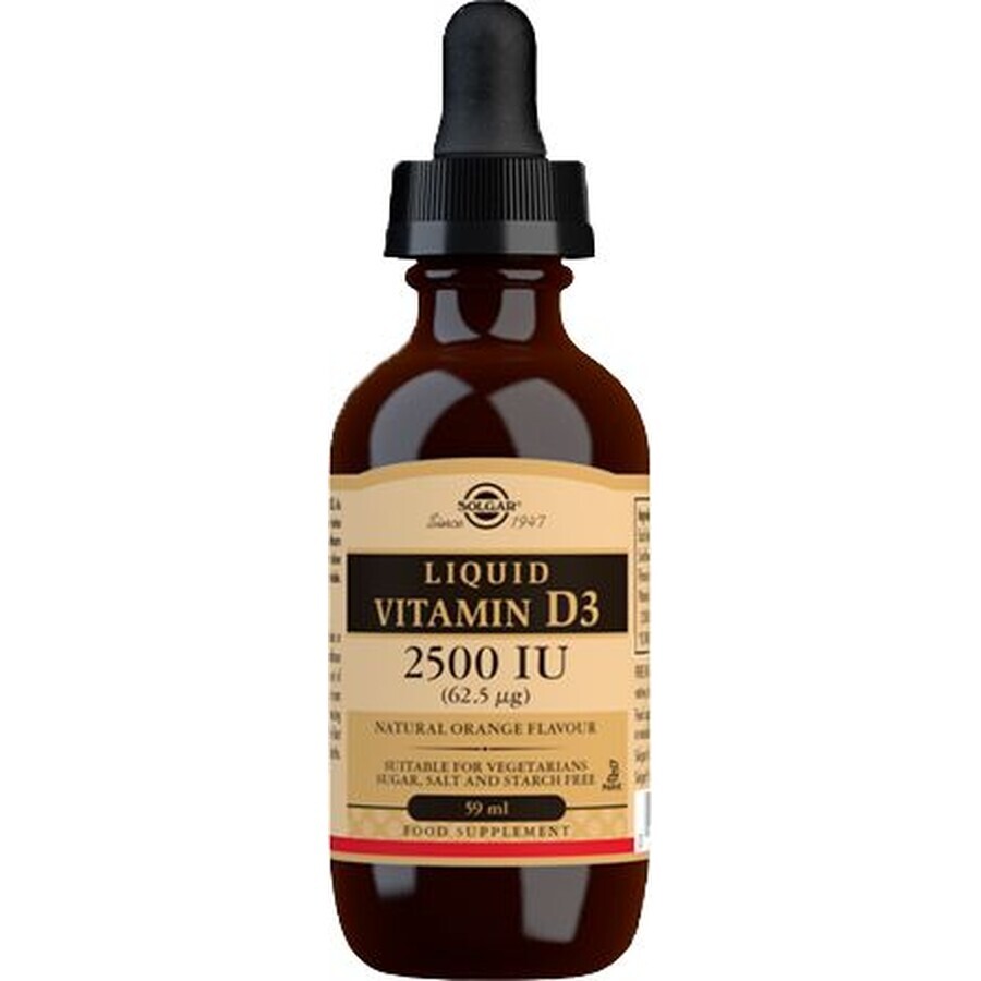 Solgar Vitamina D3 2500 UI 59 ml