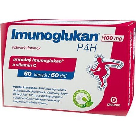 Inov. inmunoglucano P4H 2021 100 mg 60 cápsulas