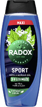 Gel de ducha Radox Sport para hombre 450 ml