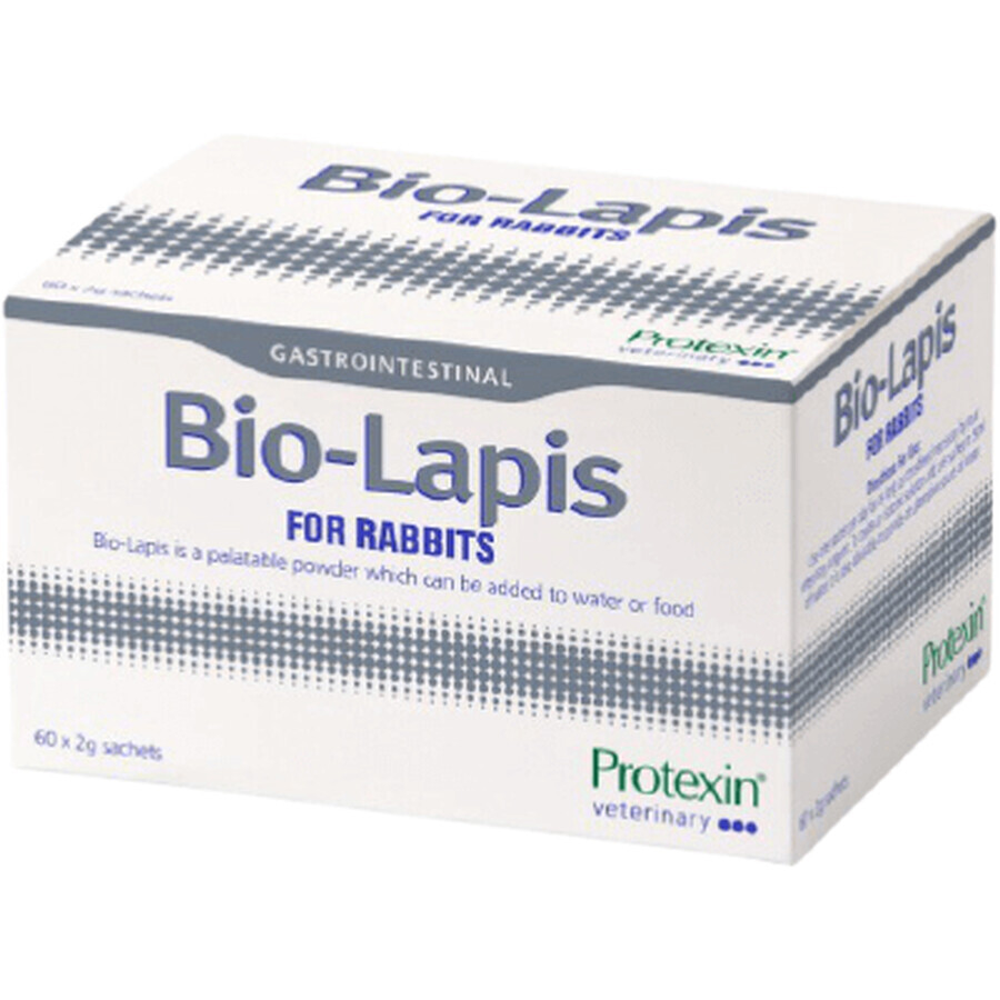 Protexin Veterinary Bio-Lapis pentru iepuri pungi 60 x 2 g