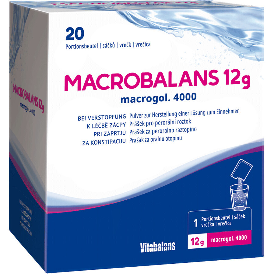 Vitabalans Macrobalans 20 x 12 g