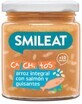 Smileat Salm&#243;n ecol&#243;gico con arroz integral y verduras con aceite de oliva virgen extra 10M+ 230 g