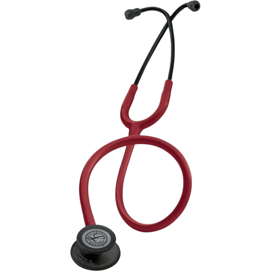 Littmann Classic III Black Edition, estetoscopio para medicina interna, burdeos