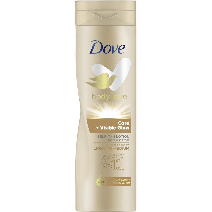 Dove Care&Visible Glow Loción Corporal Claro-Medio 250 ml