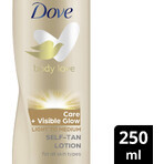 Dove Care&Visible Glow Loción Corporal Claro-Medio 250 ml