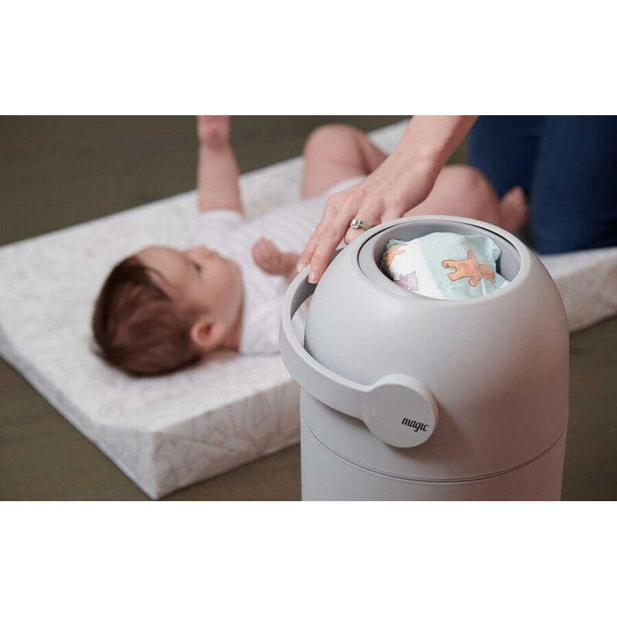 Magic Diaper System - capacidad para 25 pañales usados Blanco