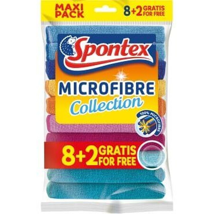 Paño de microfibra Spontex 10 piezas