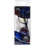 Glassa Gafas de ordenador PCG02 D0.5+ negro/azul