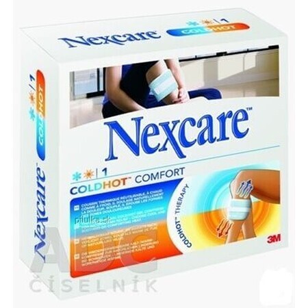 Almohadilla de gel 3M Future Nexcare ColdHot Comfort, velcro 26 x 11 cm