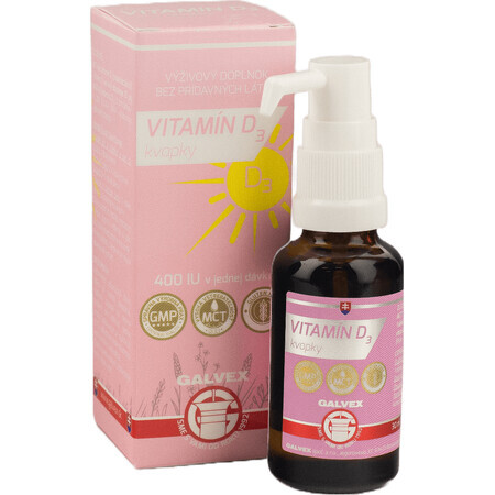 Galvex Vitamina D3 gotas 30 ml