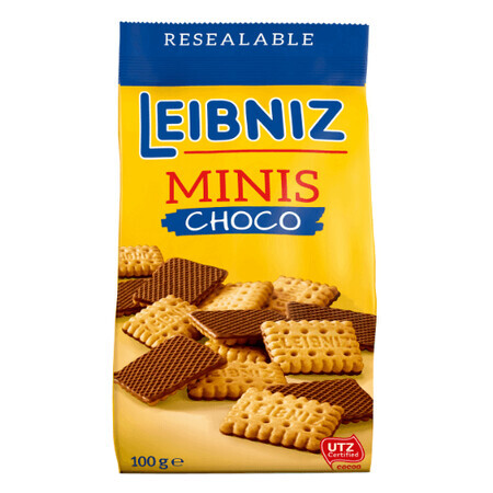 Biscuiti cu ciocolata, 100 g, Leibniz