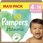 Pampers Harmonie Bebé talla 4, 74 pzs