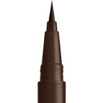 NYX Professional Makeup Epic Ink Liner, eyeliner rezistent la apă - Ciocolată neagră