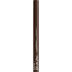 NYX Professional Makeup Epic Ink Liner, eyeliner rezistent la apă - Ciocolată neagră