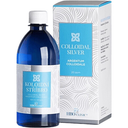 Clinica HBO Argent colloïdal 20 ppm 500 ml