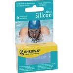 Ohropax Silicon Aqua Ear Inserts într-o cutie de 6 buc