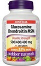 Webber Naturals Glucosamina+Condroitina+MSM 1300 mg FORTE 90 +30tbl 120 comprimidos